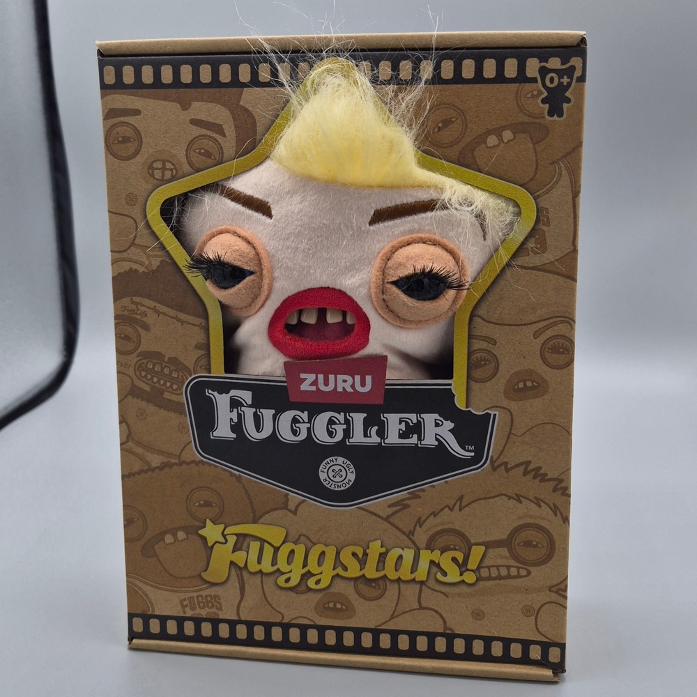 Zuru Fuggler Fuggstars Fleeting Fartlet Funny Ugly Monster Plush 15754B NEW
